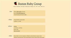 Desktop Screenshot of bostonrb.org