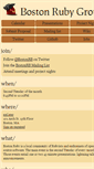 Mobile Screenshot of bostonrb.org